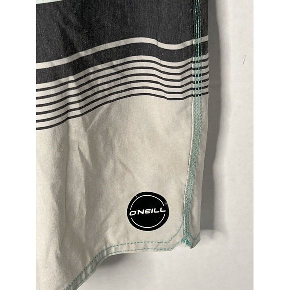 O'neill Board Shorts. Mens 29 Blue/Green, Gray & White Unlined.‎ Surfing - Picture 3 of 7